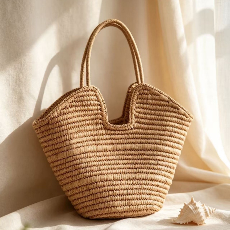 Paper Straw Color - French Style Solid Color Straw Woven