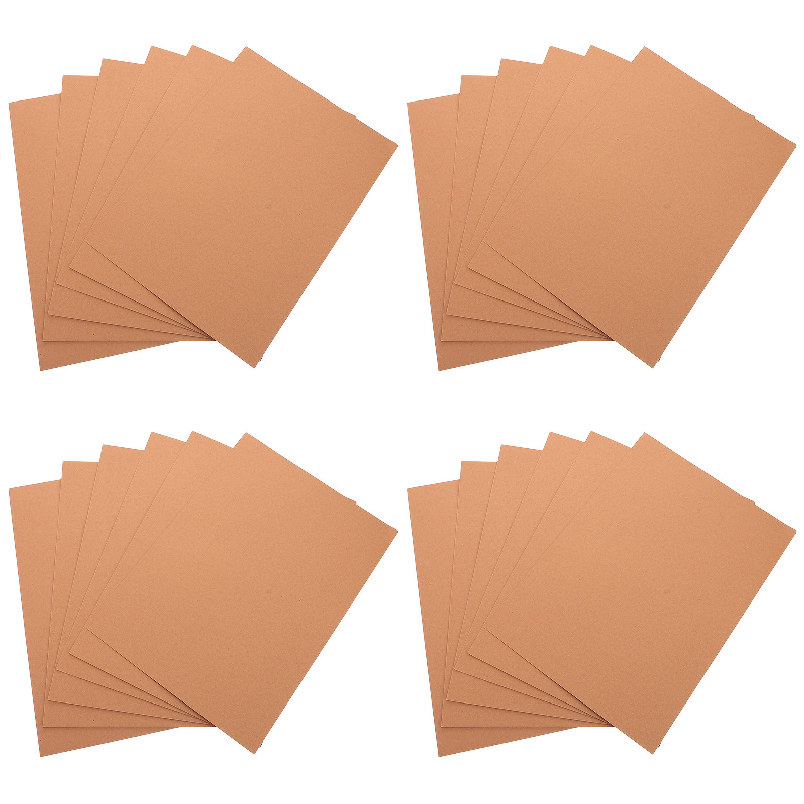 50Pcs Brown Cardstock Paper A4 - огляд і ціна Papercraft Supply Invitation