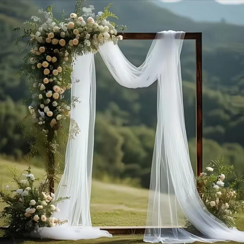 New Durable Soft Tulle Mesh Fa - огляд і ціна Dessert Table Backdrop