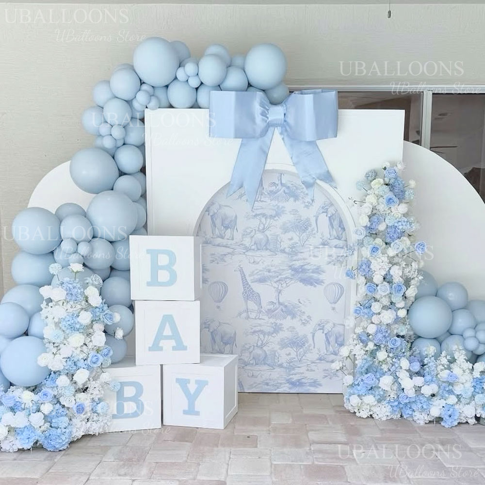 148pcs Light Blue Balloons Arc - огляд і ціна Balloon Arch Kit