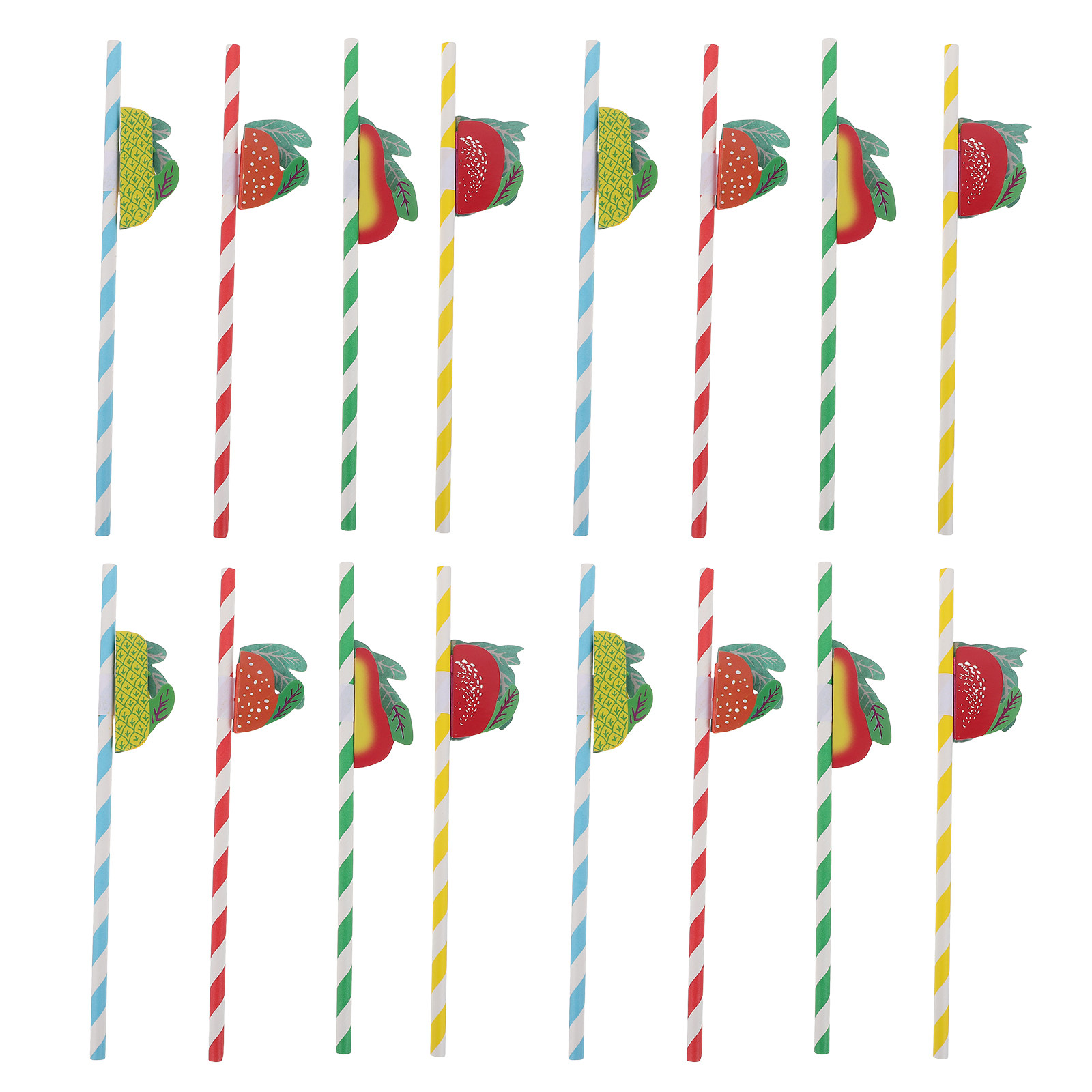 50Pcs Colorful Swirl Paper Str - огляд і ціна Paper Straw Color