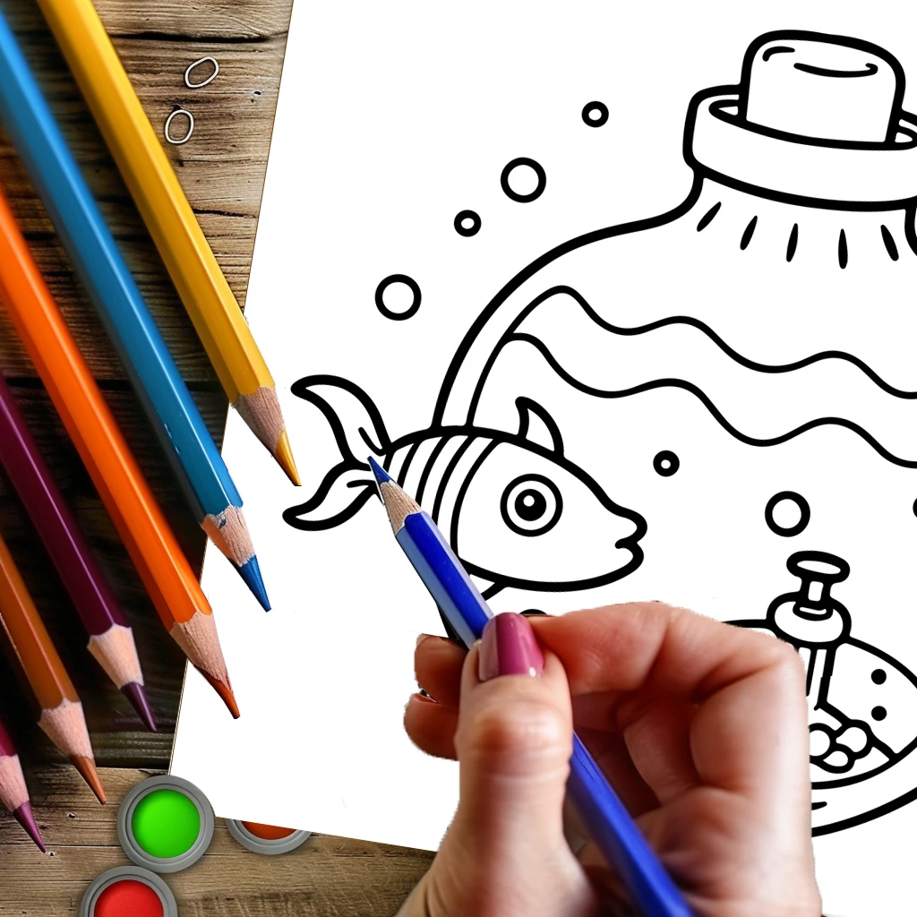 Coloring Book Magic Jar for Ad - огляд і ціна Supply Event