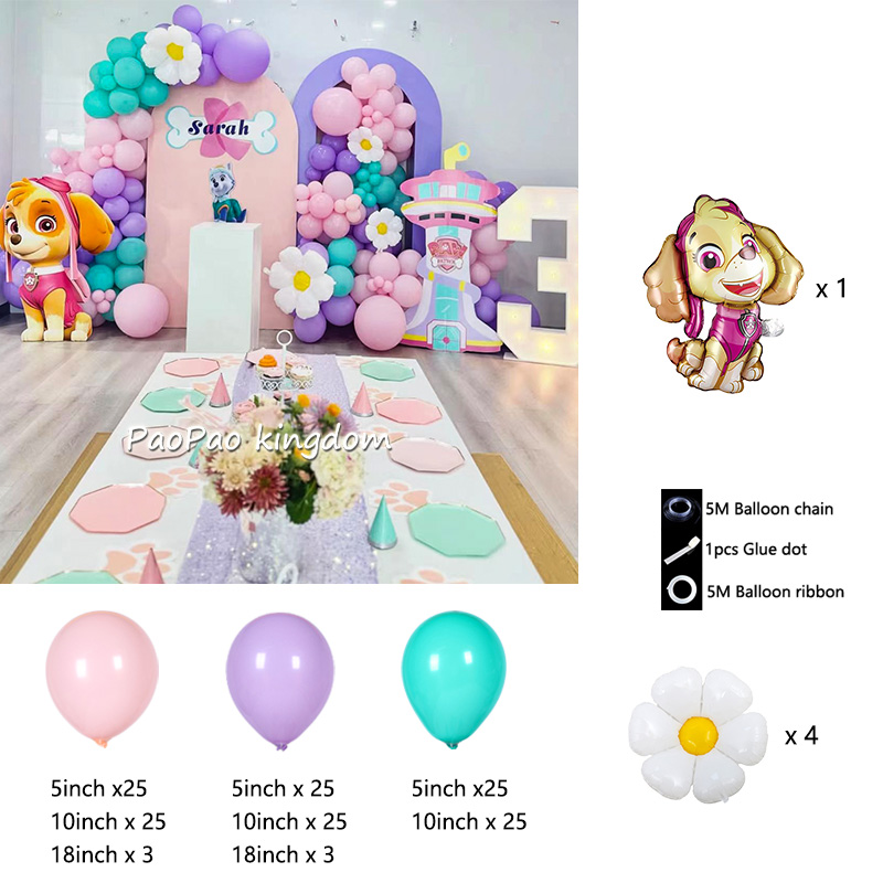 DIY PAW Patrol Girl Character  - огляд і ціна Balloon Arch Kit
