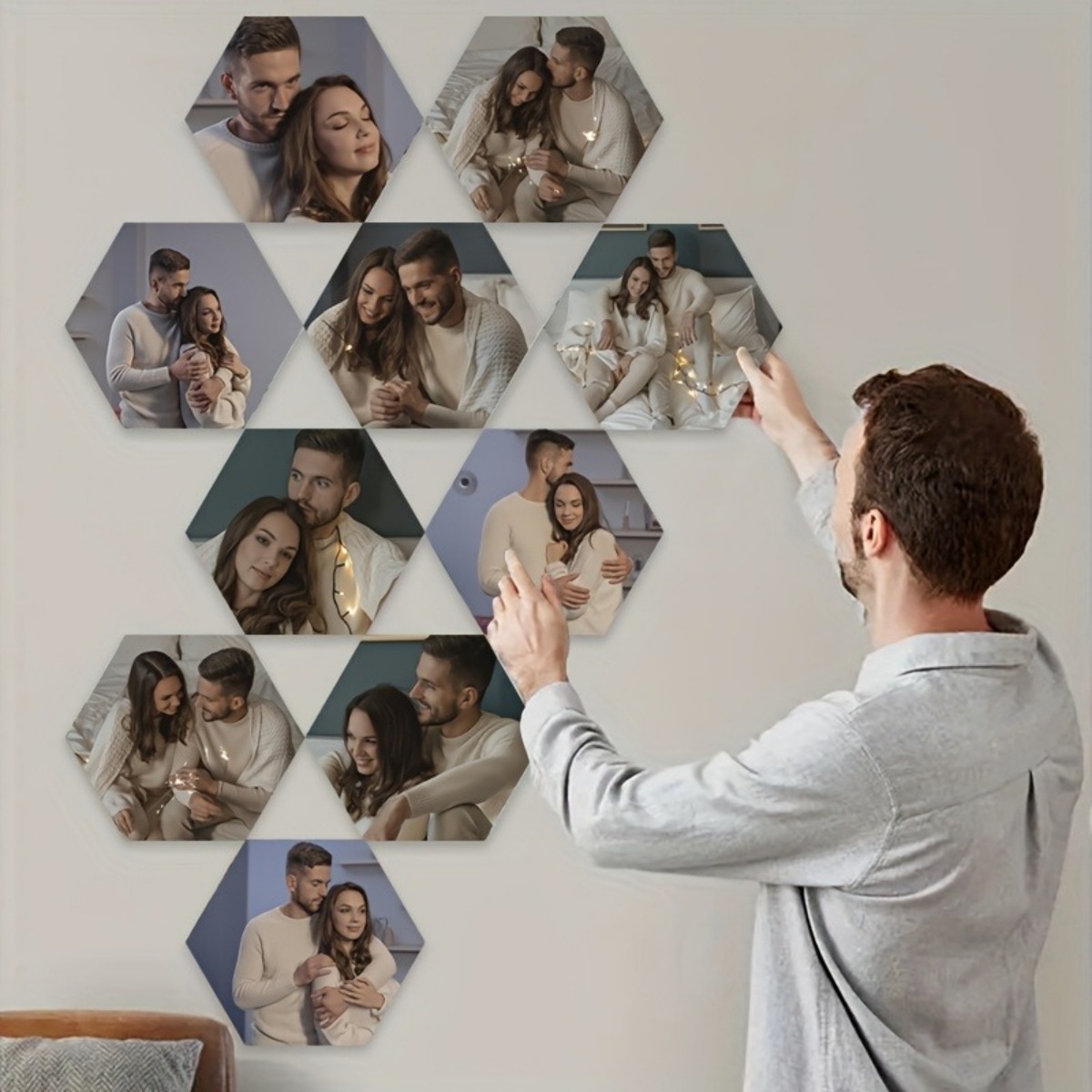 Custom Wall Decor — Modern Hex - огляд і ціна Eve Party