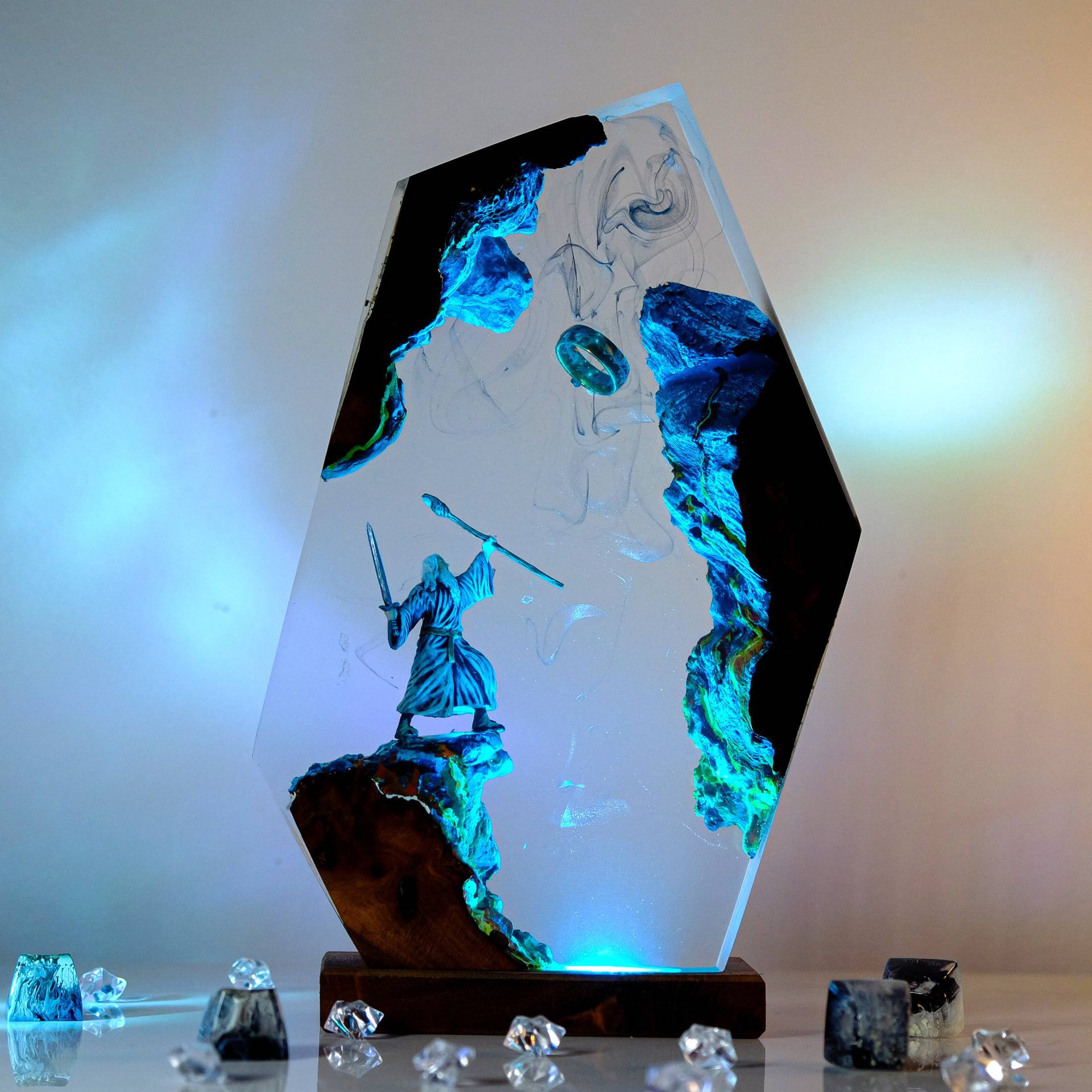 Movie Scence Figure Table Resi - огляд і ціна Neon Sign Party