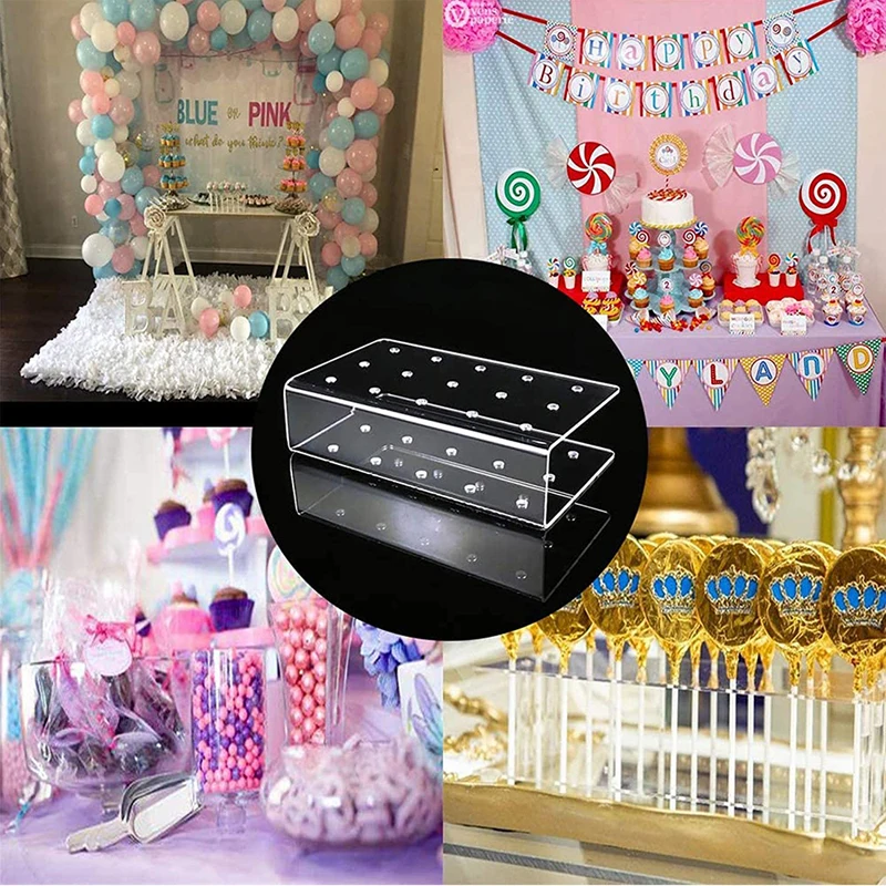 Hole Cake Pop Stand Candy Disp - огляд і ціна Cotton Candy Cone