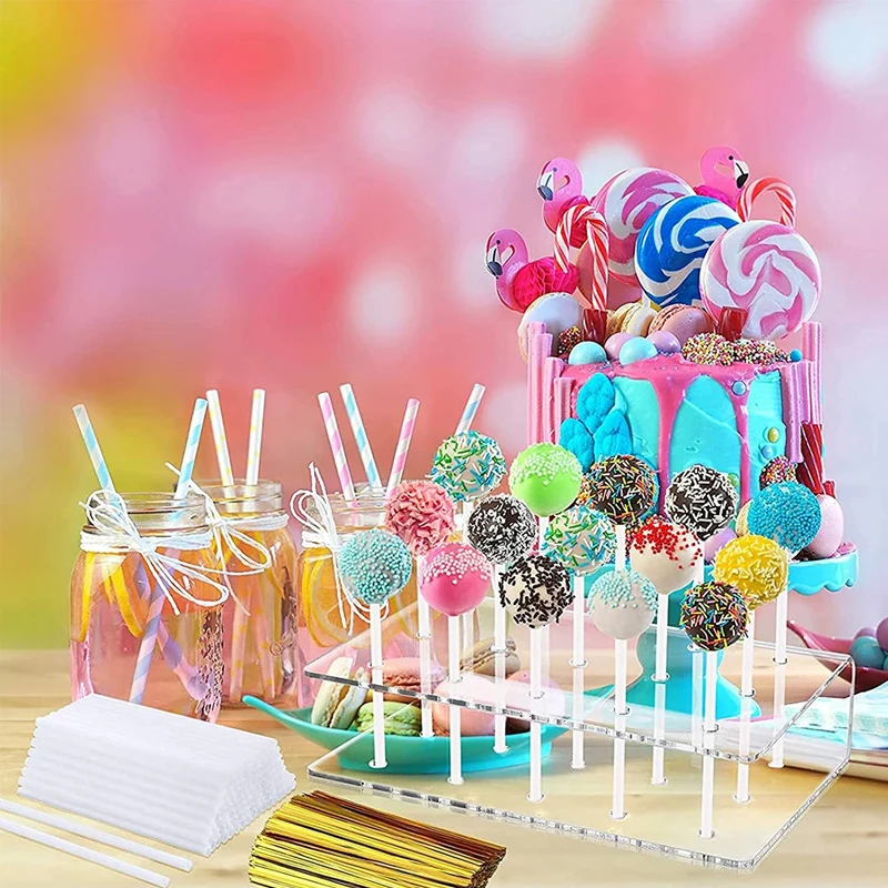 Hole Cake Pop Stand Candy Disp - огляд і ціна Cotton Candy Cone
