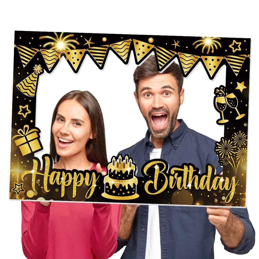 1 Piece Happy Birthday Photo B - огляд і ціна Photo Booth Frame