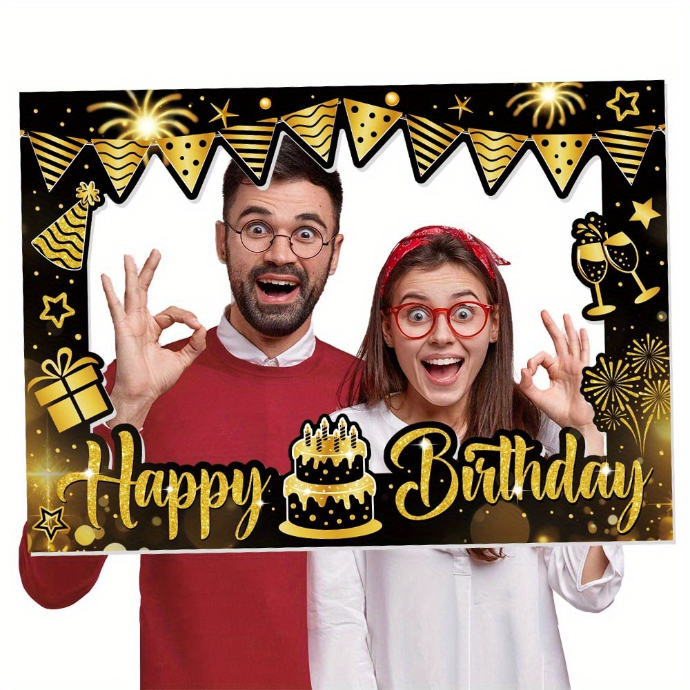 1 Piece Happy Birthday Photo B - огляд і ціна Photo Booth Frame