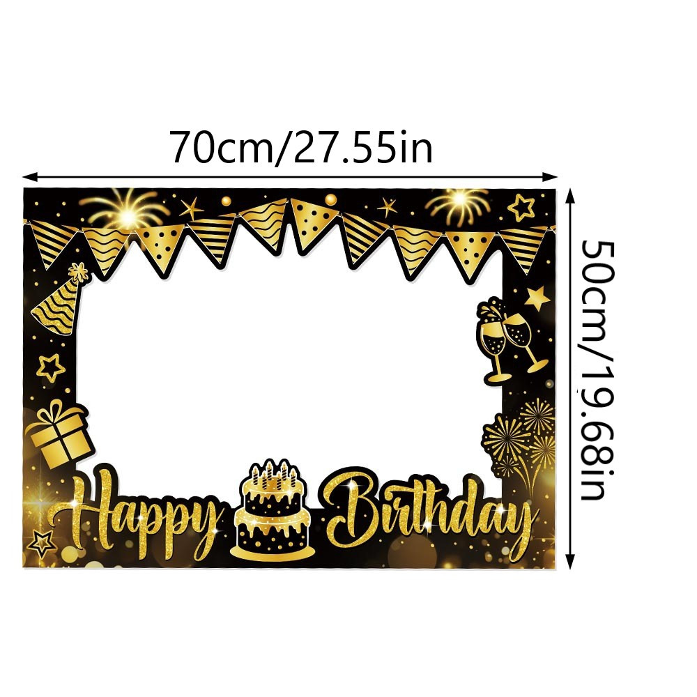 1 Piece Happy Birthday Photo B - огляд і ціна Photo Booth Frame