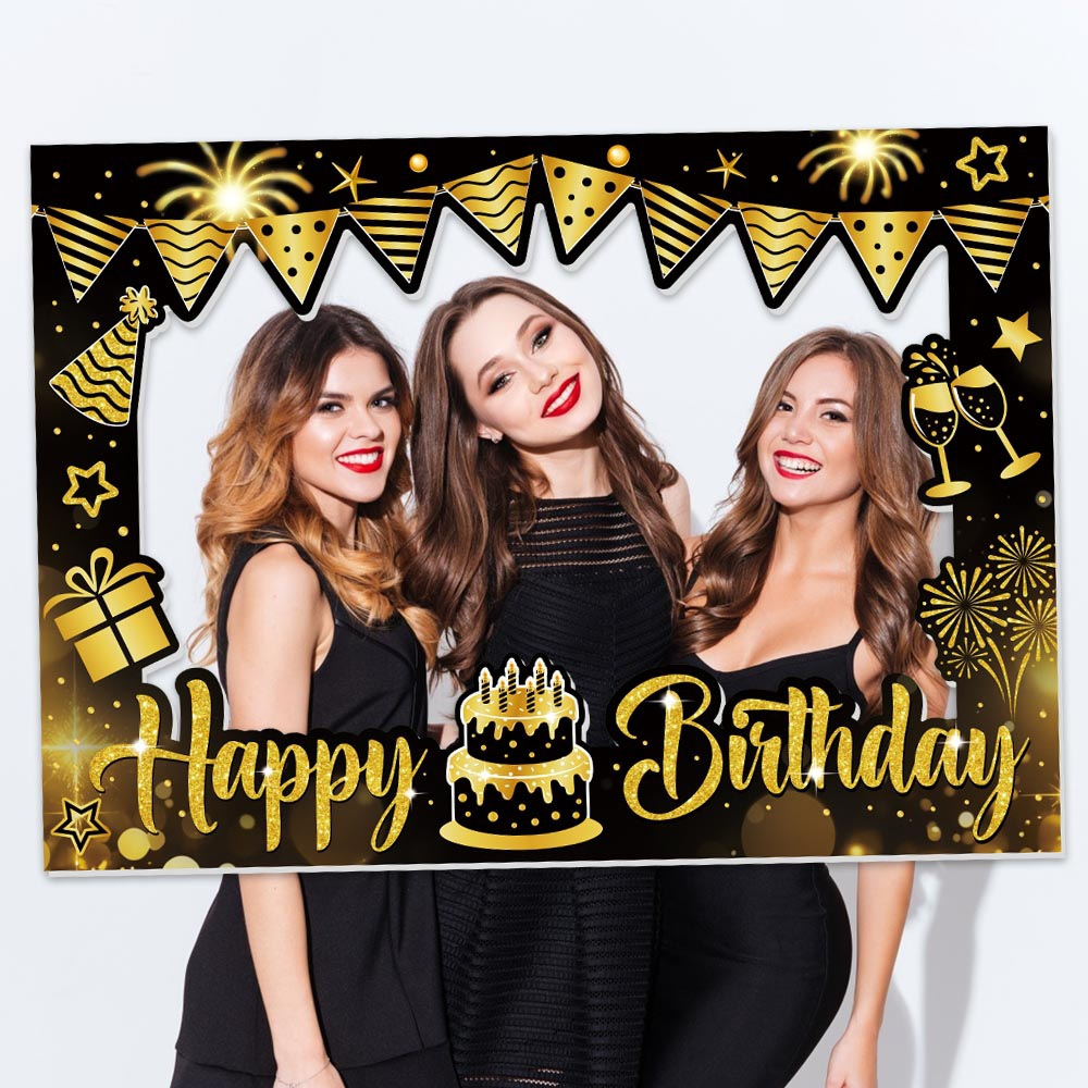 1 Piece Happy Birthday Photo B - огляд і ціна Photo Booth Frame