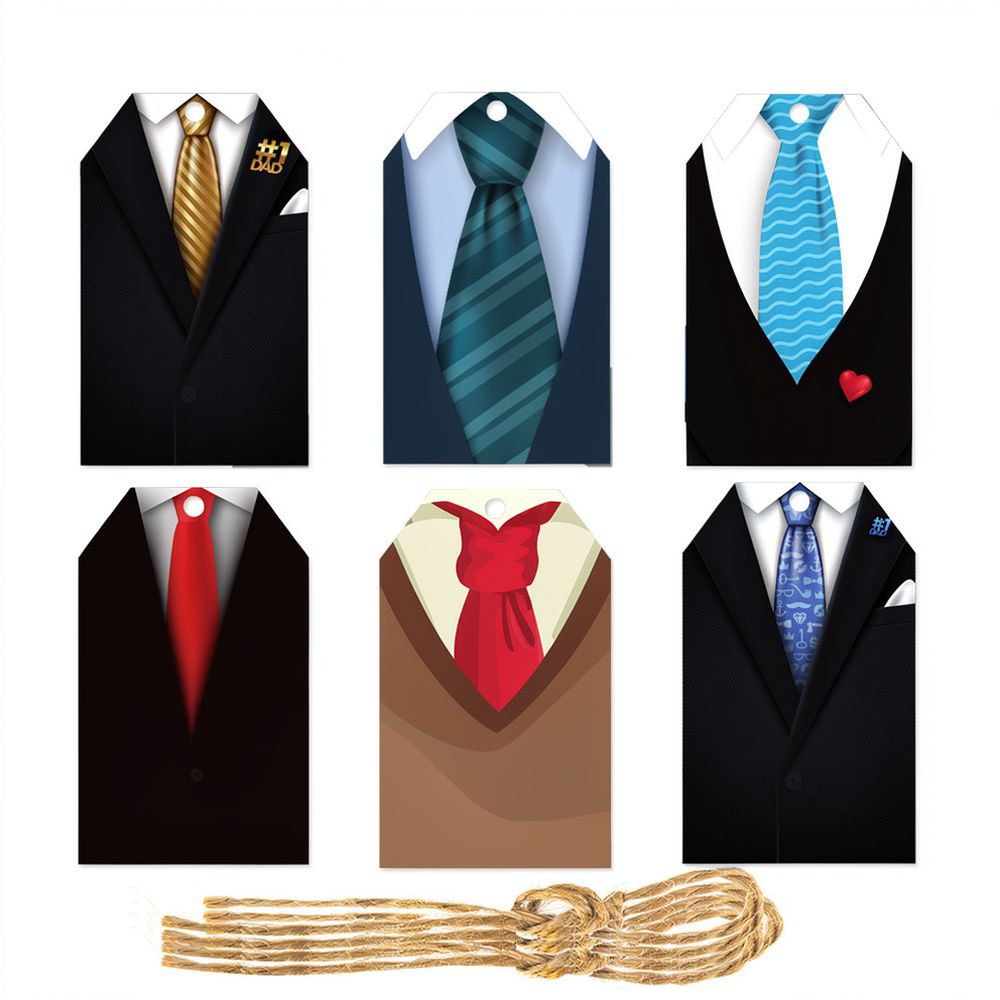 Fathers Day Decoration Tie Tag - огляд і ціна Event Supplies