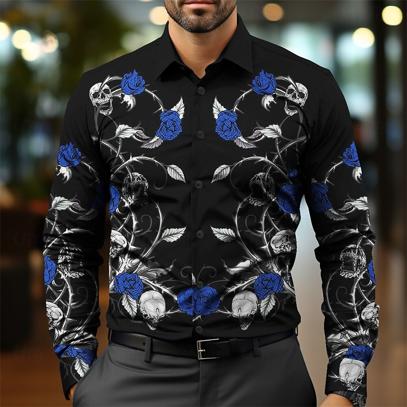 Floral Skeleton Casual Busines - огляд і ціна Event Party Shop